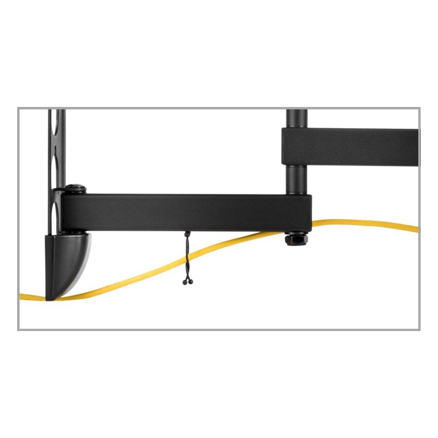 MK FLORIA MKF-23DP444 - Supporto a parete per TV con giunto 65" nero