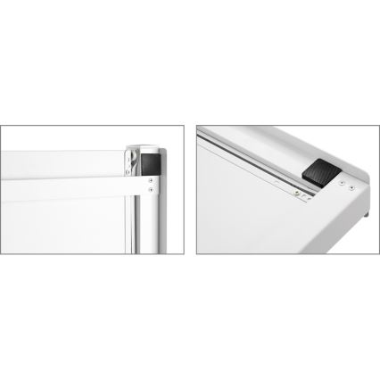MK FLORIA MKF-23MZ601 - Kit di impilaggio per lavatrice e asciugatrice con cassettone 60 cm bianco