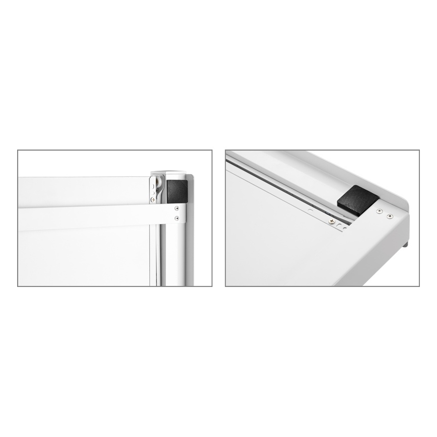 MK FLORIA MKF-23MZ601 - Kit di impilaggio per lavatrice e asciugatrice con cassettone 60 cm bianco