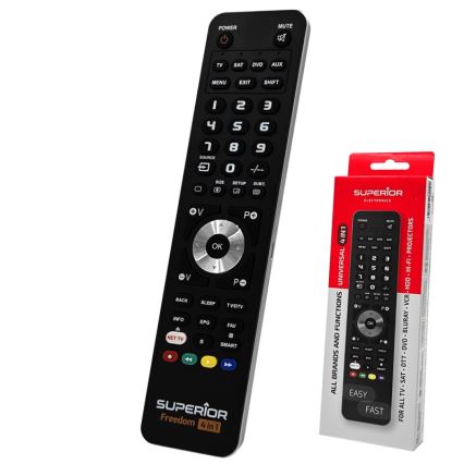 MK FLORIA Superior FREEDOM 4in1 USB - Telecomando 4in1 USB 2xAAA