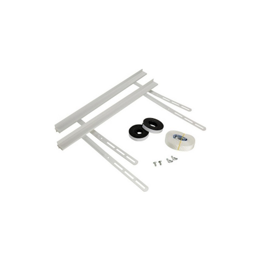 MK FLORIA Superior Tower Slim - Elemento intermedio per lavatrice e asciugatrice 66 cm, bianco