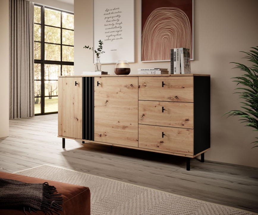 Mobile BADIA rovere/antracite
