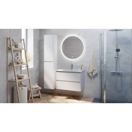 Mobile bagno con lavabo MOLDE 80 cm bianco