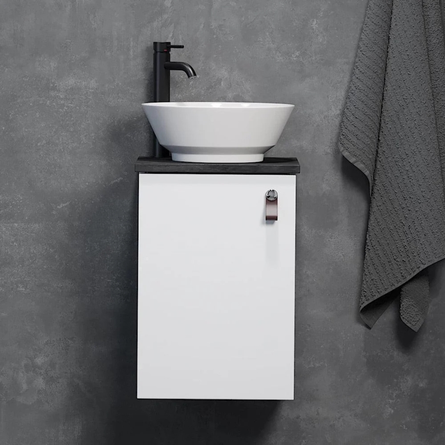 Mobile bagno con lavabo TAARNHOLM bianco