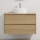 Mobile bagno con lavabo TRONDHEIM/VIKEDAL 90x57x46 cm rovere/bianco