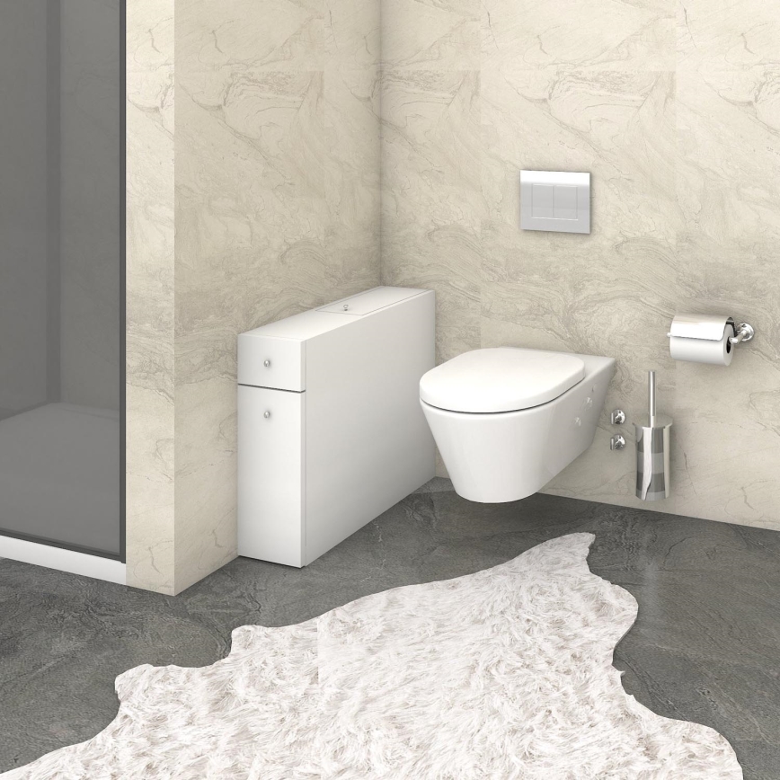 Mobile bagno SMART 60x55 cm bianco