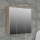 Mobile bagno sospeso con specchio VENOM bianco/rovere sonoma