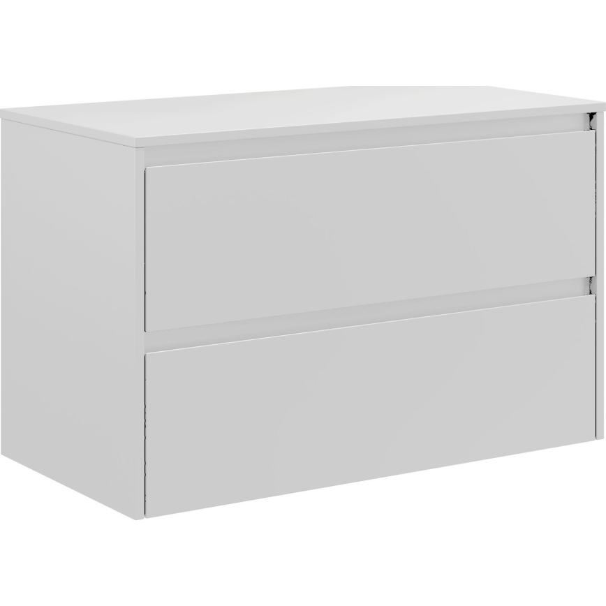 Mobile bagno TRONDHEIM per lavabo 90 cm, bianco