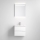 Mobile bagno VIGO con lavabo + specchio da parete retroilluminato a LED, LED/10W/230V, IP44, bianco