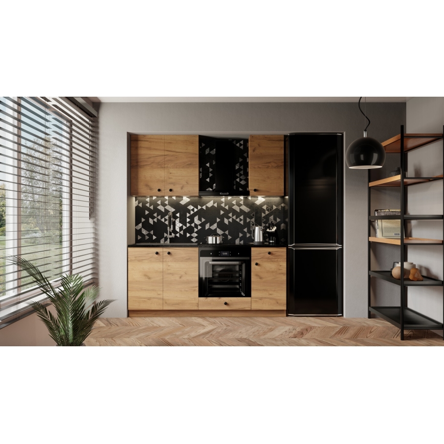 Mobile cucina CLAIRE 180 cm rovere craft