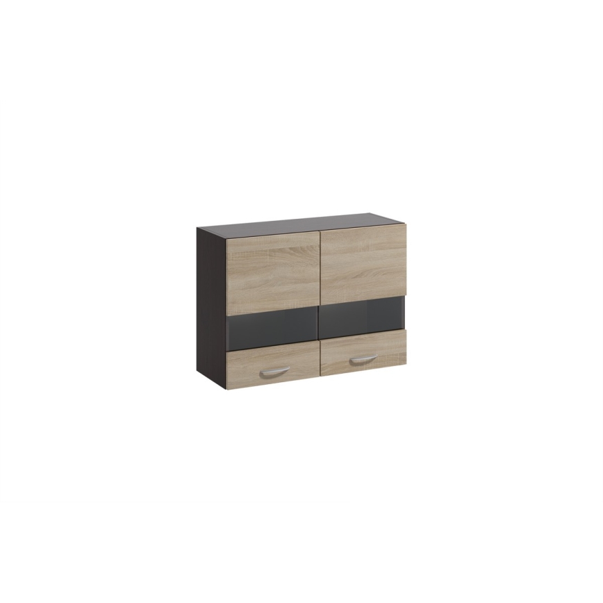 Mobile cucina VALERIA 180 cm rovere sonoma/marrone