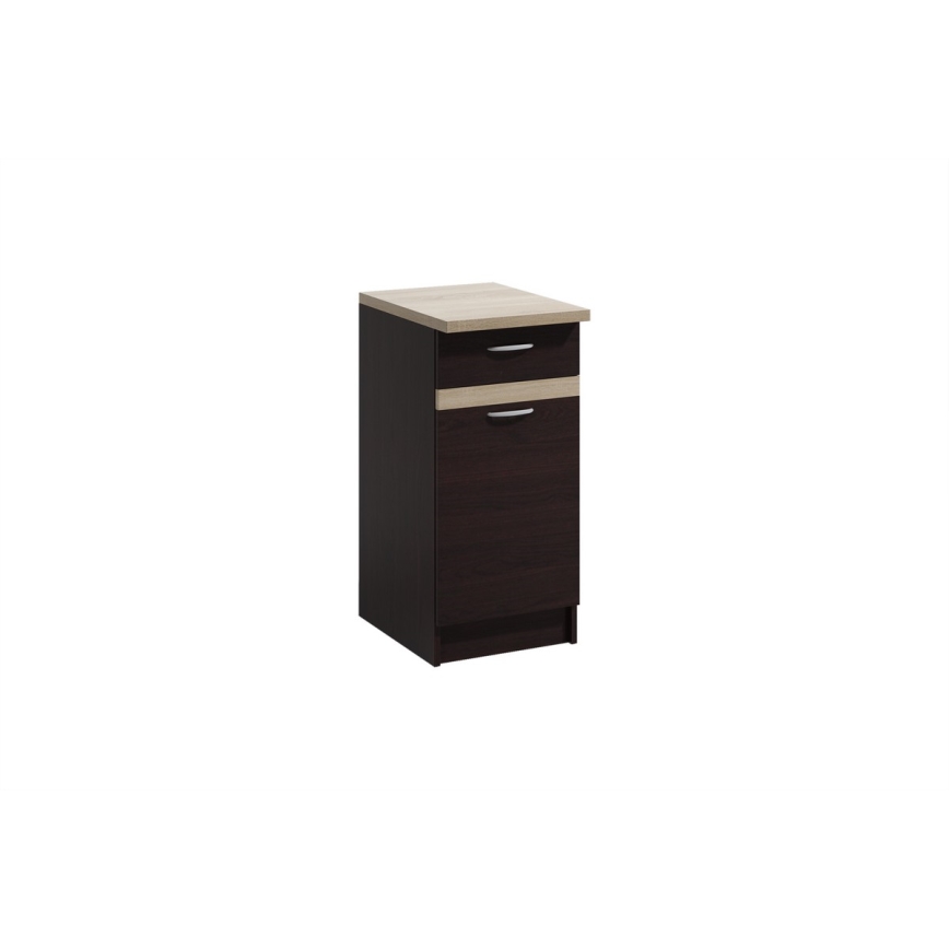 Mobile cucina VALERIA 180 cm rovere sonoma/marrone
