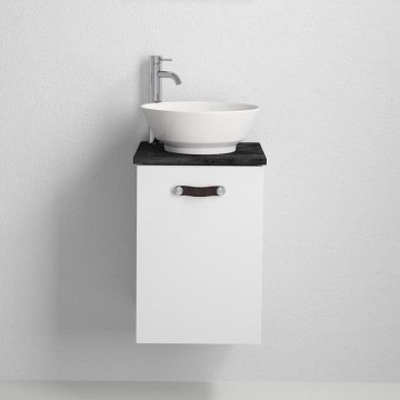 Mobile da bagno bianco SOREN con lavabo