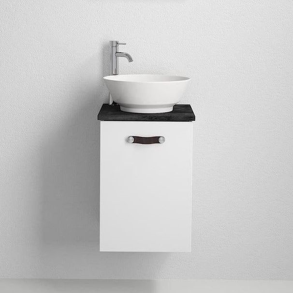 Mobile da bagno bianco SOREN con lavabo