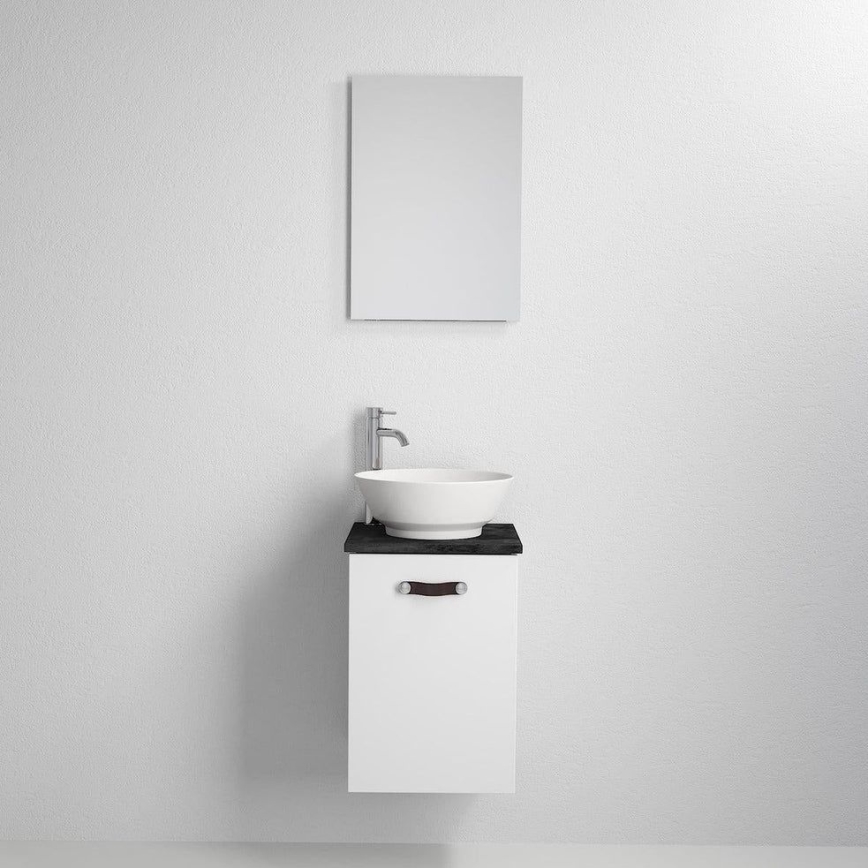 Mobile da bagno bianco SOREN con lavabo