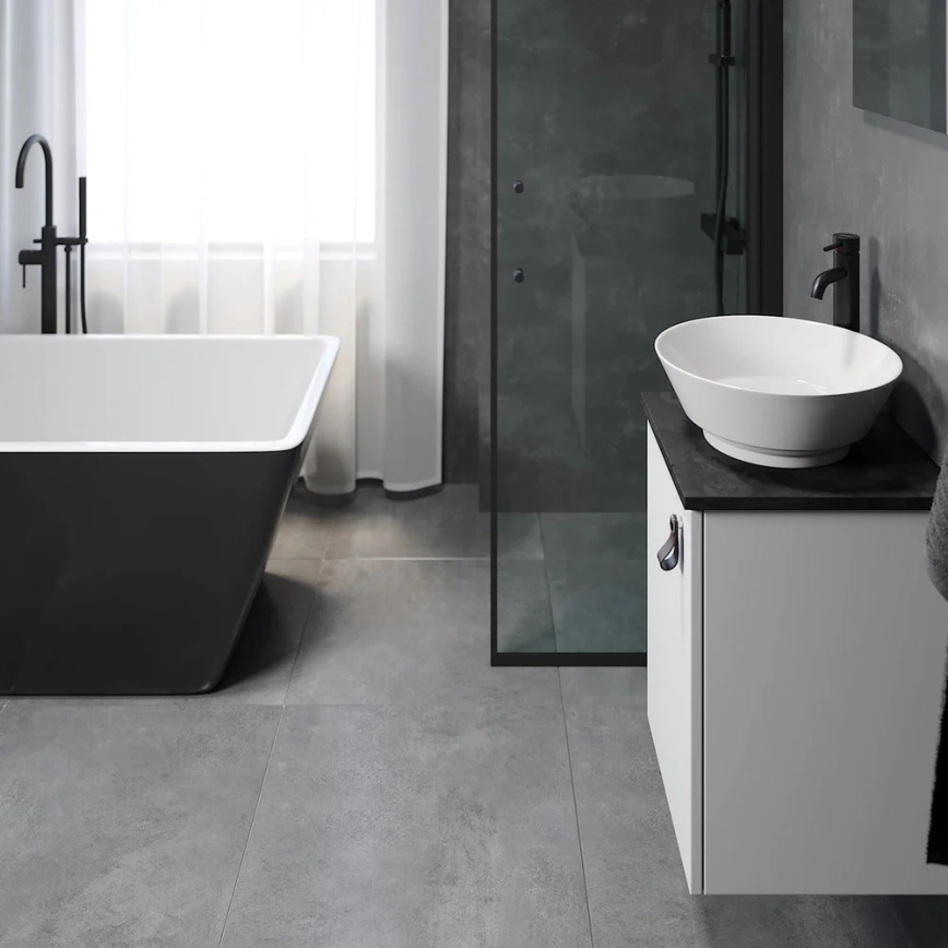 Mobile da bagno bianco SOREN con lavabo