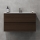 Mobile da bagno con lavabo HENRY 91 cm, noce
