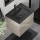 Mobile da bagno con lavabo KENWOOD 61x52x45 cm marakesh/nero