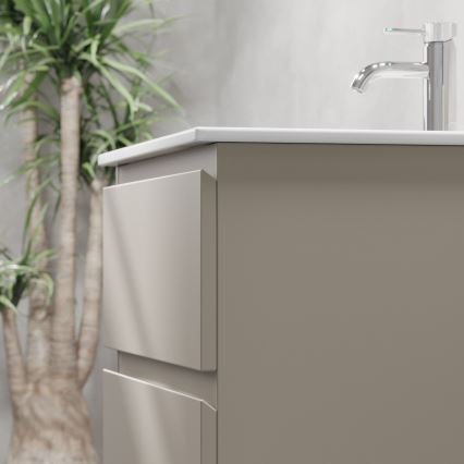 Mobile da bagno con lavabo KENWOOD 61x52x47 cm Marakesh