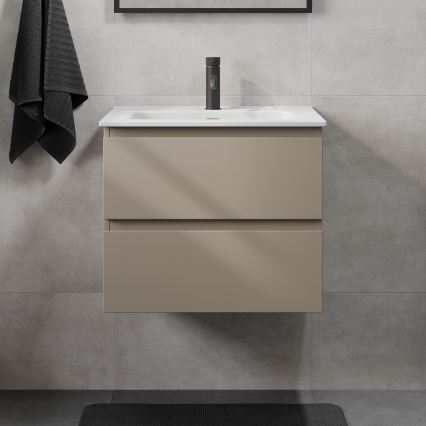 Mobile da bagno con lavabo KENWOOD 61x52x47 cm Marrakesh/bianco