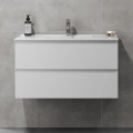 Mobile da bagno con lavabo KENWOOD 91 cm bianco