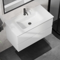 Mobile da bagno con lavabo KENWOOD 91 cm, bianco