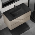 Mobile da bagno con lavabo KENWOOD 91 cm Marrakesh/nero