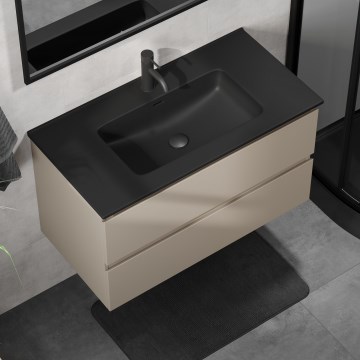 Mobile da bagno con lavabo KENWOOD 91 cm Marrakesh/nero