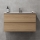 Mobile da bagno con lavabo KENWOOD 91x50x45 cm rovere