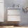 Mobile da bagno con lavabo MOLDE 60x55x46 cm bianco