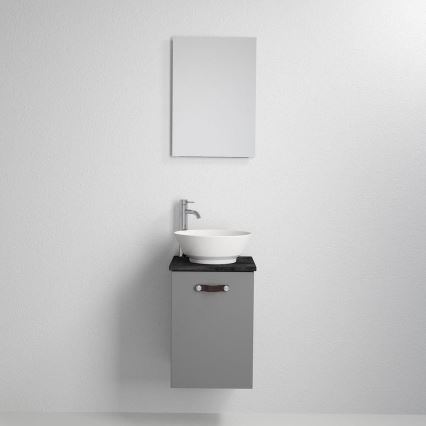 Mobile da bagno con lavabo SOREN grigio
