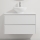 Mobile da bagno con lavabo TRONDHEIM/DRAMMEN 90x57x46 cm bianco