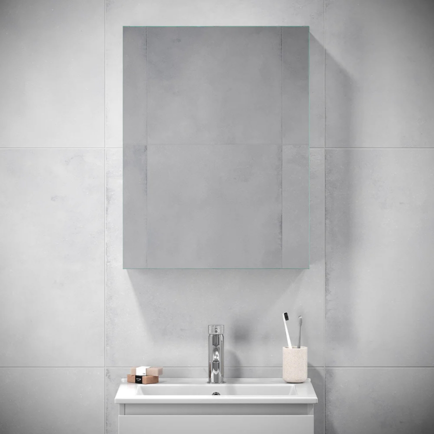 Mobile da bagno con specchio HENRY 65x50 cm bianco