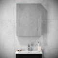 Mobile da bagno con specchio HENRY 65x50 cm nero