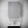 Mobile da bagno con specchio HENRY 65x50 cm nero