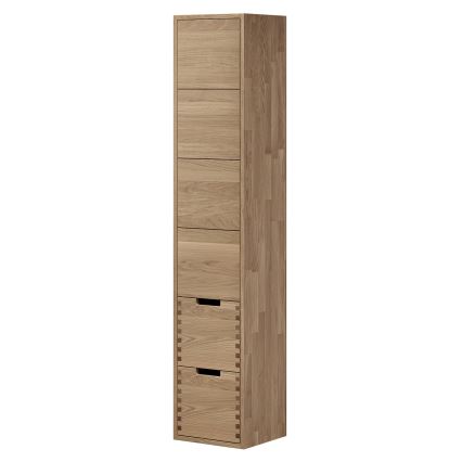 Mobile da bagno GRIBSKOV 175 cm beige/rovere