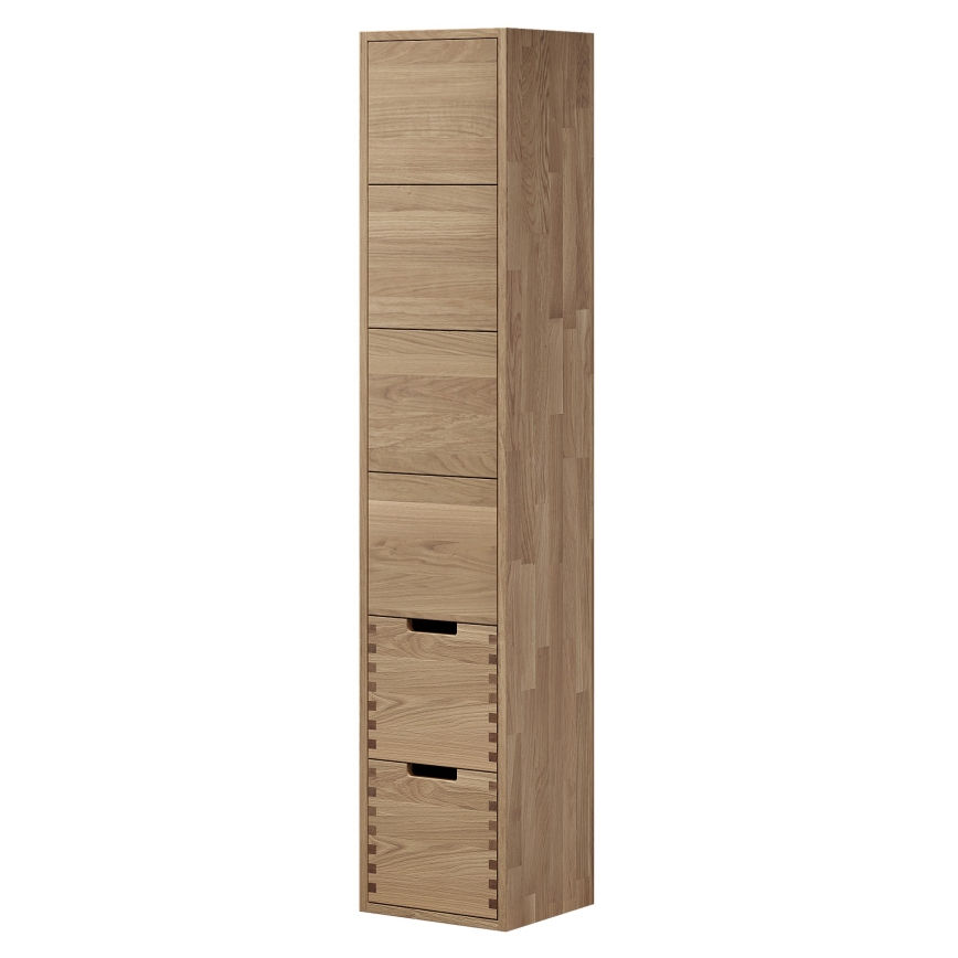 Mobile da bagno GRIBSKOV 175 cm beige/rovere