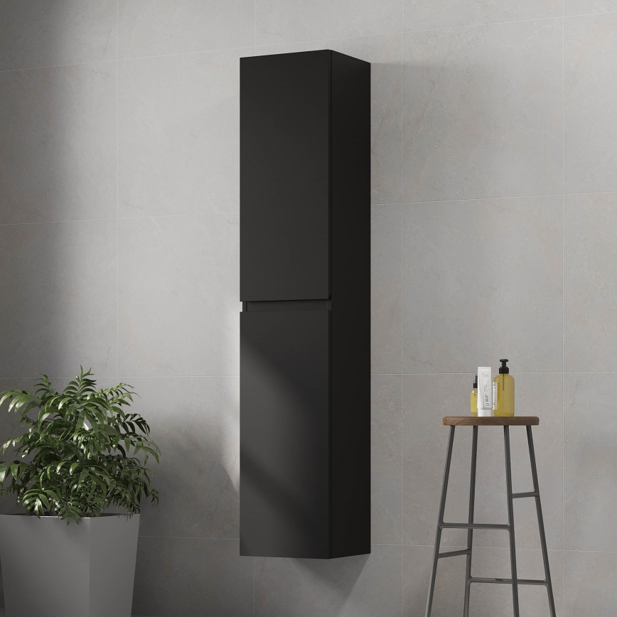 Mobile da bagno HELSINKI 35x174x32 cm nero