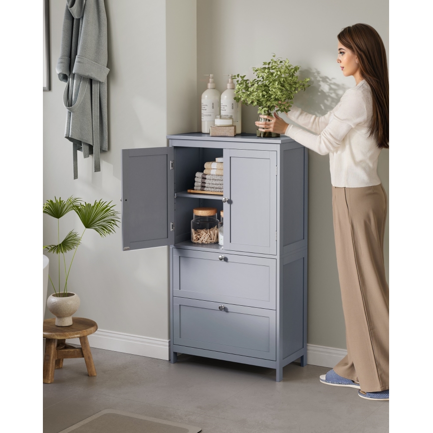 Mobile da bagno MOKU 60x30 cm grigio