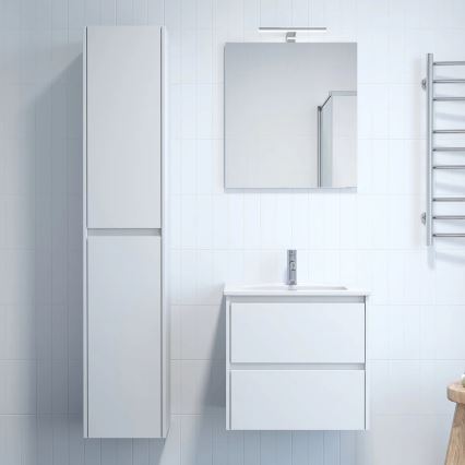 Mobile da bagno MOLDE 174 cm bianco
