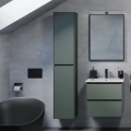Mobile da bagno MOLDE 35x174x32 cm verde