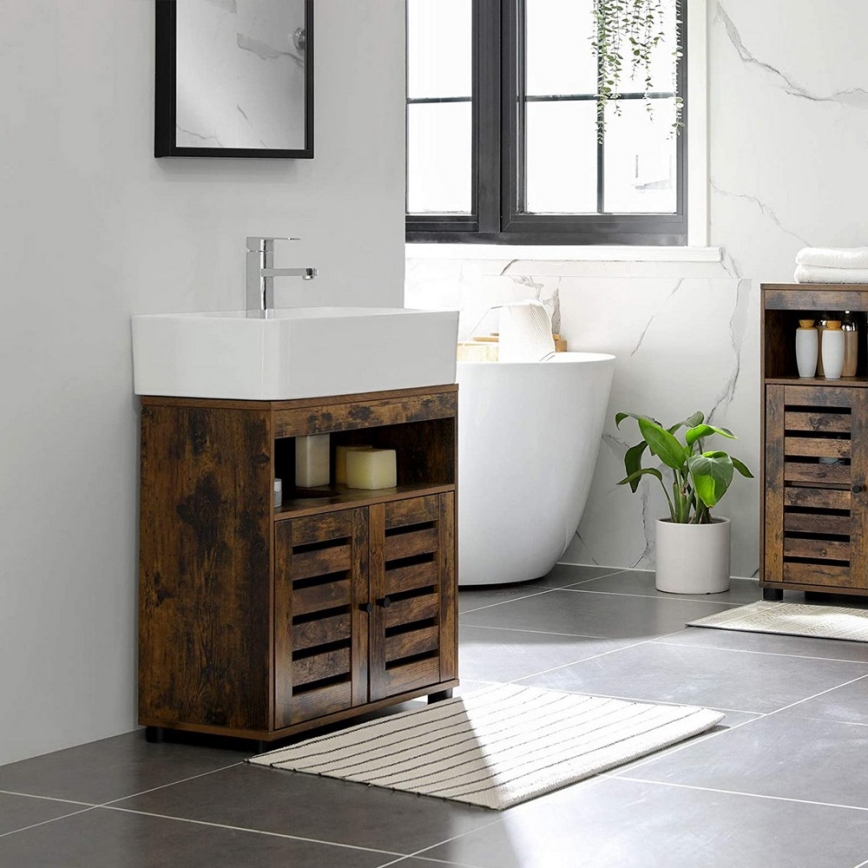 Mobile da bagno RENE marrone
