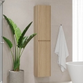 Mobile da bagno TRONDHEIM 174 cm in rovere