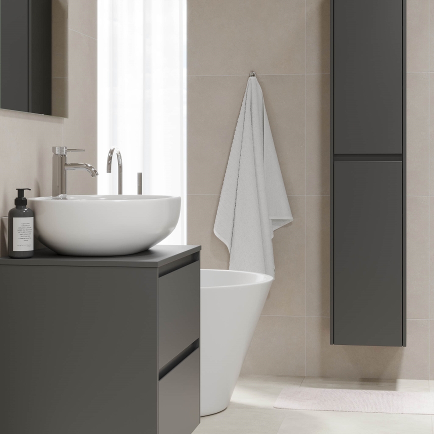 Mobile da bagno TRONDHEIM 35x174x30 cm antracite