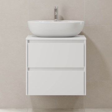 Mobile da bagno TRONDHEIM per lavabo 60x57x46 cm bianco
