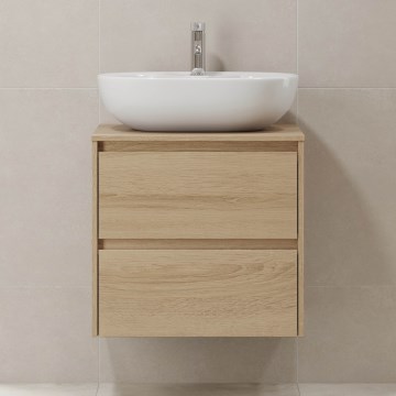 Mobile da bagno TRONDHEIM per lavabo 60x57x46 cm rovere