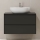 Mobile da bagno TRONDHEIM per lavabo 90 cm nero