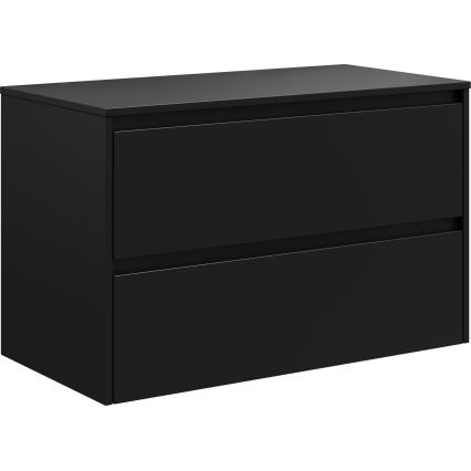 Mobile da bagno TRONDHEIM per lavabo 90x57x46 cm nero