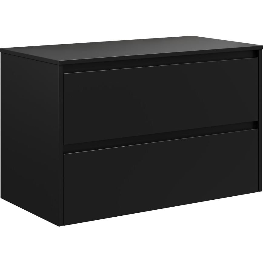 Mobile da bagno TRONDHEIM per lavabo 90x57x46 cm nero
