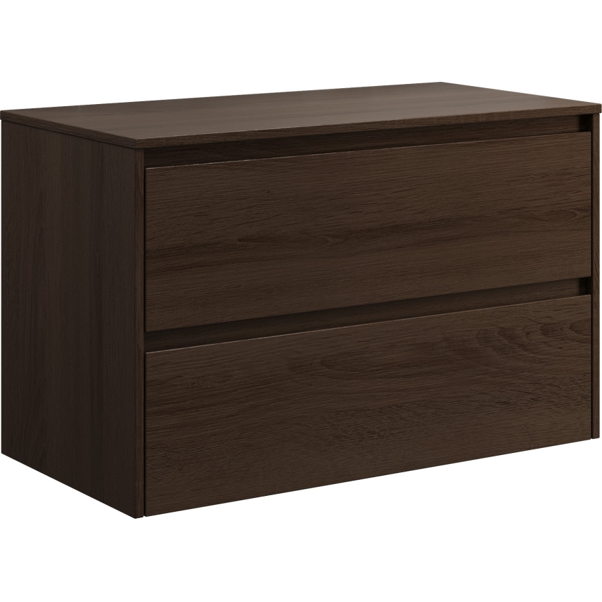 Mobile da bagno TRONDHEIM per lavabo 90x57x46 cm noce